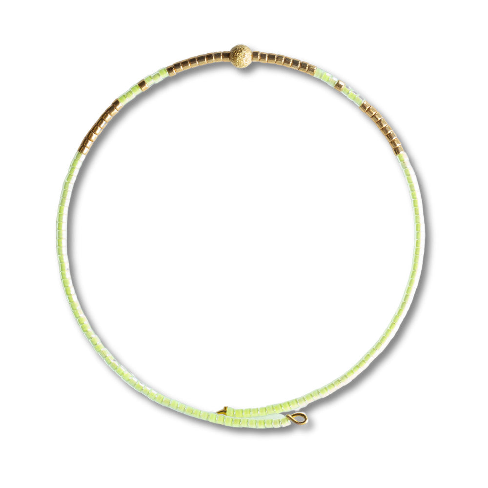 Sprinkles Bangle-Lime