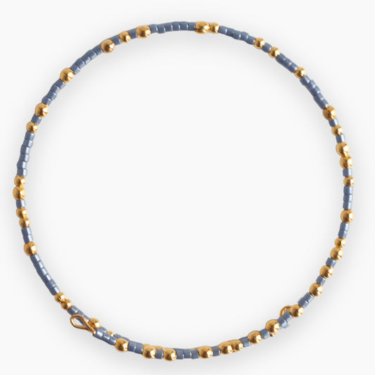 Confetti Bangle-Cornflower