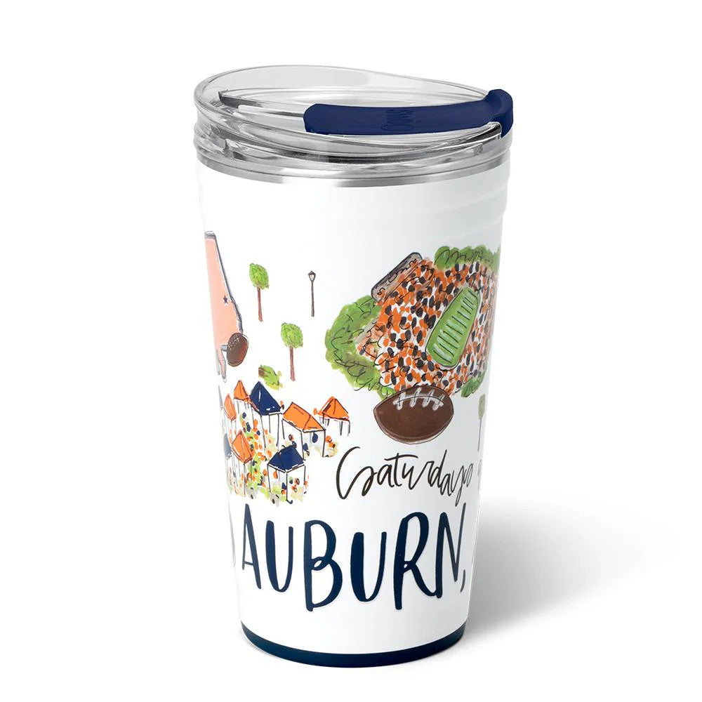 Saturdays in Auburn Party Cup 24oz