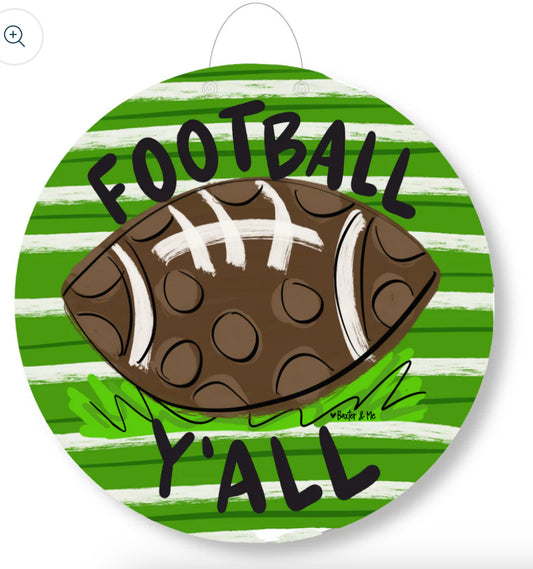 Door Hanger, Football Y'all