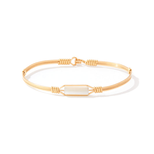 A Moment In Time Bracelet - Mother of Pearl