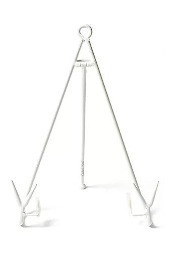 Plate Stand Large Flare White