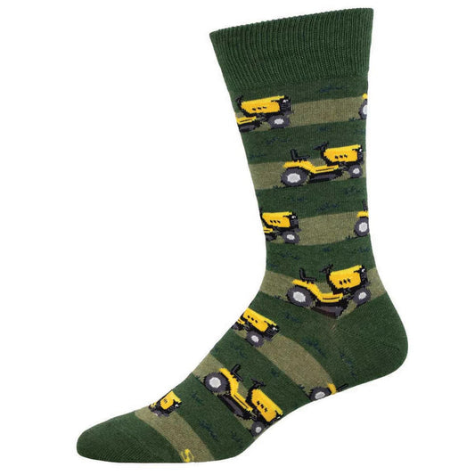 Men Lawn Mower Green Heather