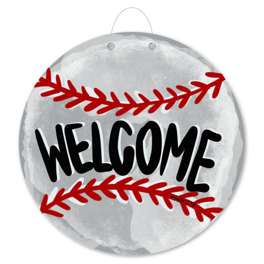 Door Hanger, Welcome Baseball