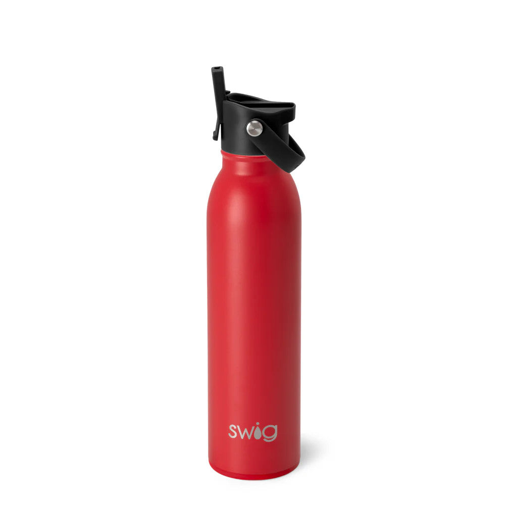 Red Flip + Sip Water Bottle 20oz