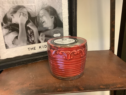 Apples & Spice, Vintage Round Pot