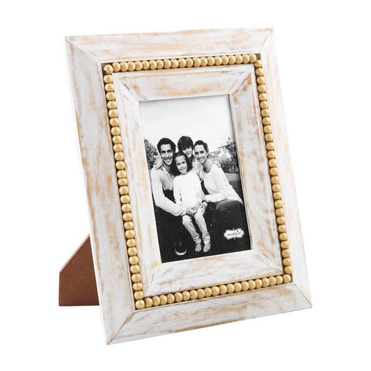 5x7 Gold Beaded Distressed Frame