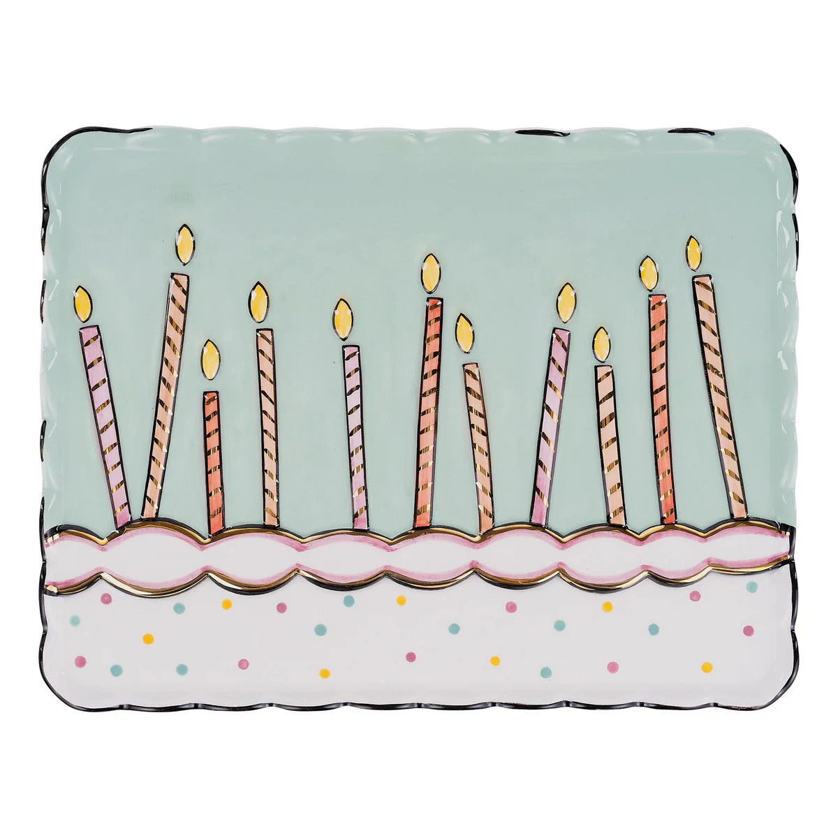 Celebrate Candles Trinket Tray
