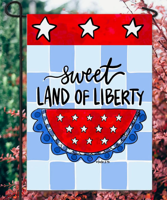 Garden Flag, Sweet Land of Liberty