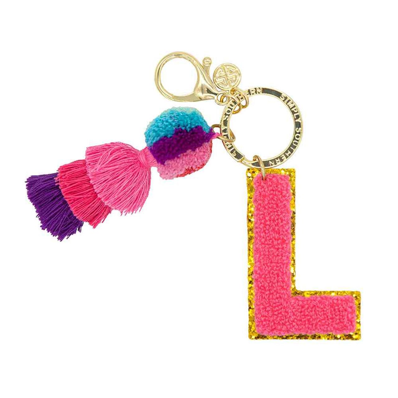 Varsity Letter Keychain L