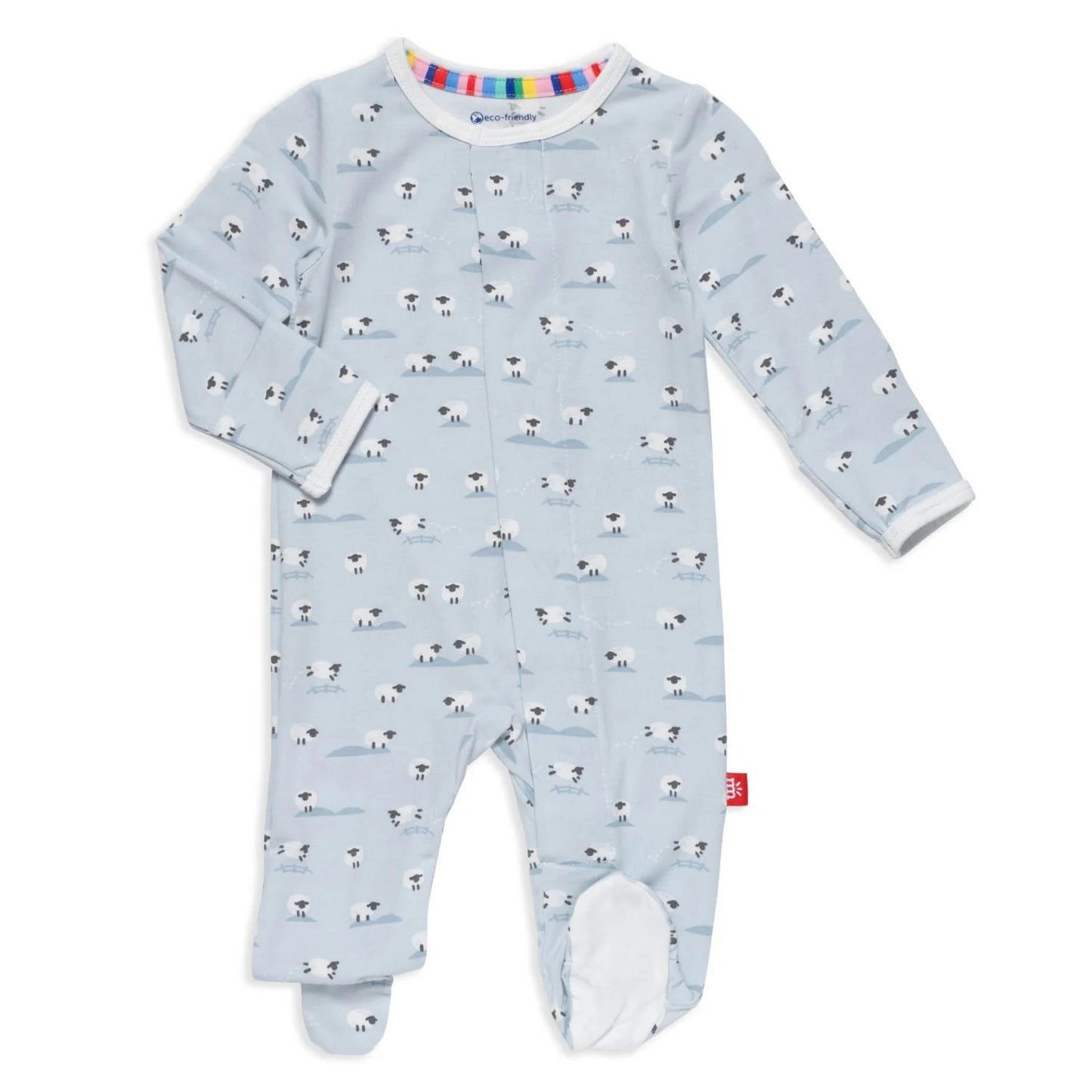 Baa Baa Baby- Blue Magnetic Footie