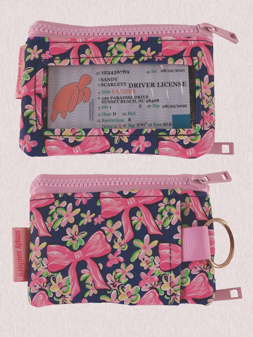 Key ID Wallet, Bow Flower