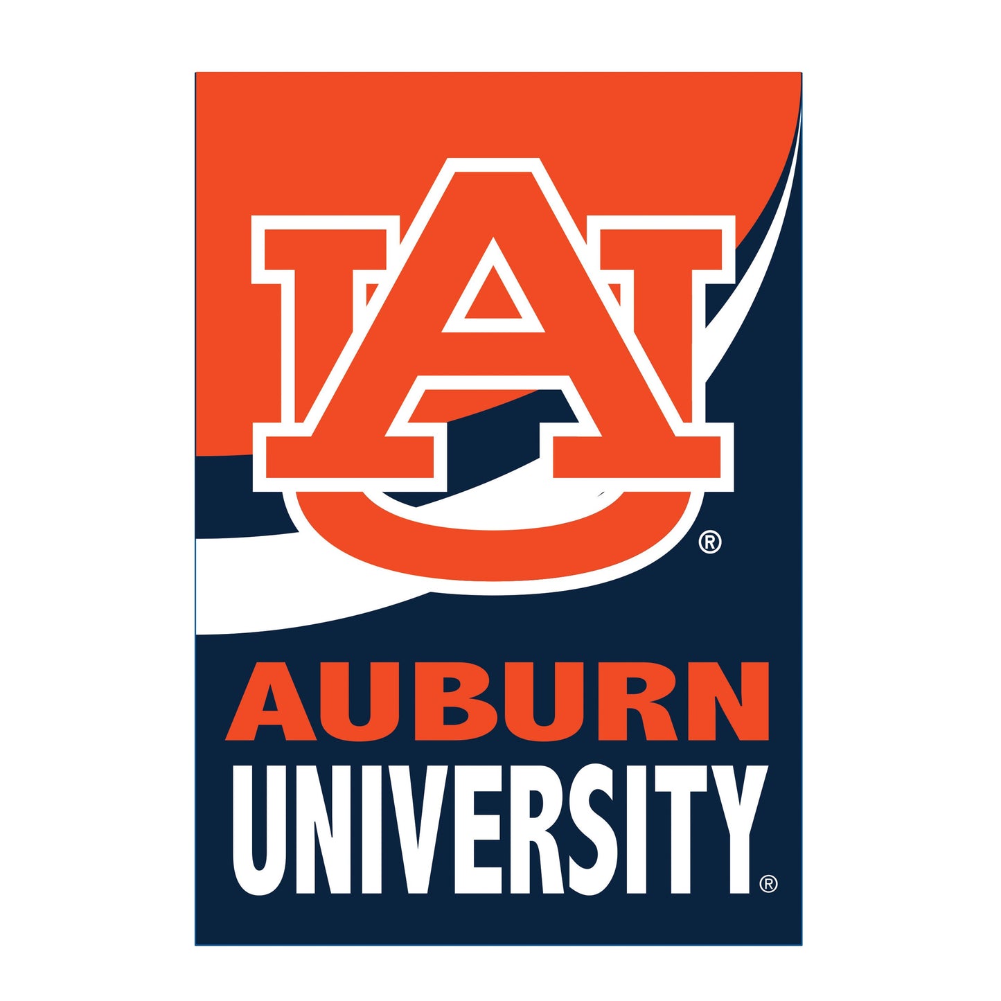 Garden Flag, Auburn University Burlap