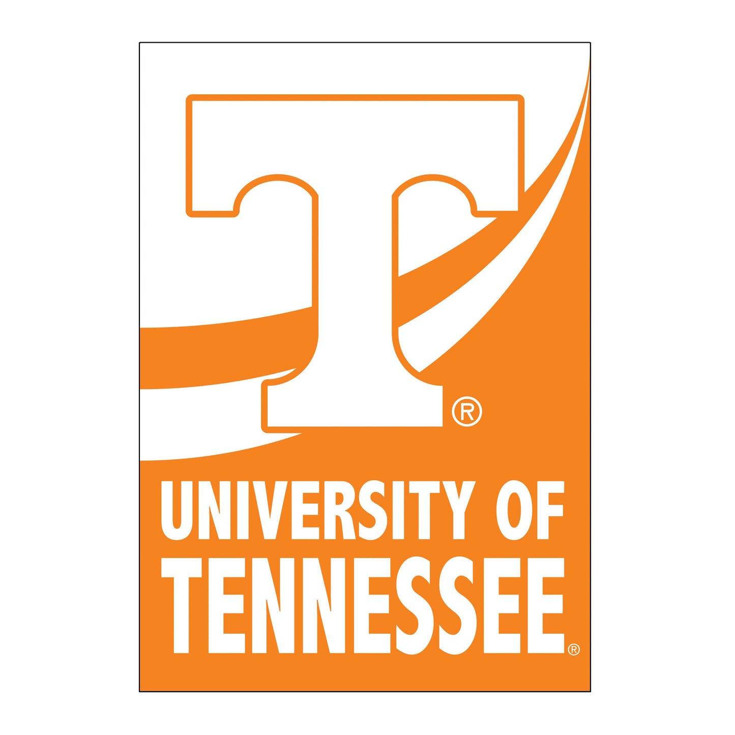 House Flag, University of Tennessee Burlap