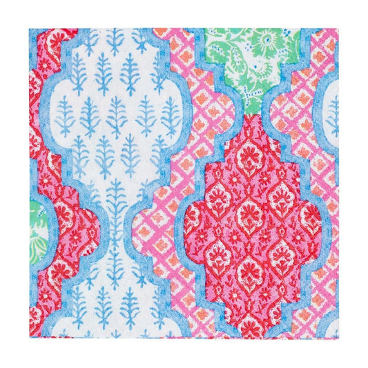 Paper Cocktail Napkins, Provencale Cotton Pink