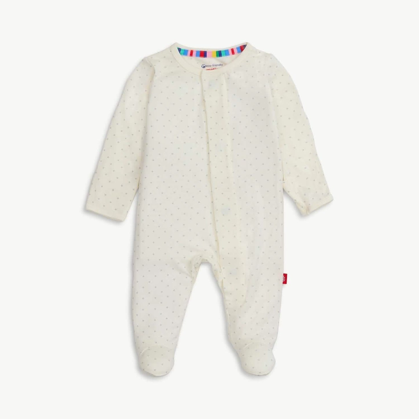Pin Dot - Cream Magnetic Footie