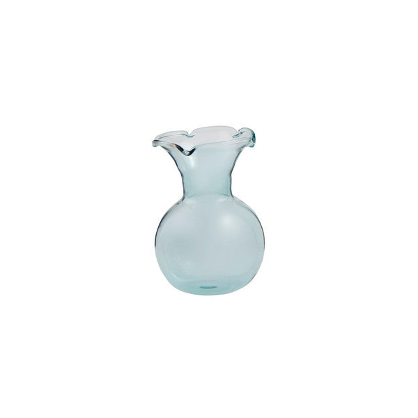 Blue Mini Ruffle Vase