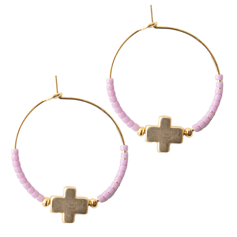 Faithful Earring-Crocus