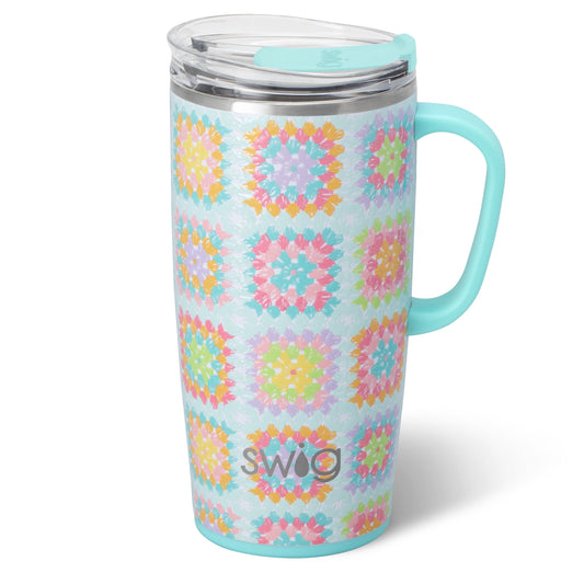 Granny Squares Tumbler 22oz
