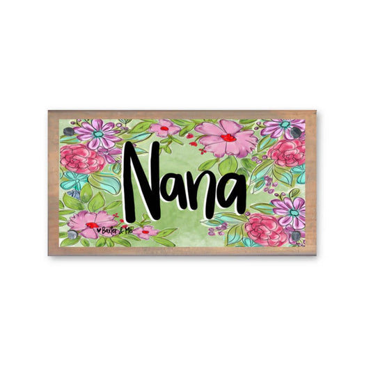 Driftwood Happy Block, Nana