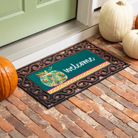 Patterned Jacobean Floral Pumpkin Sassafras Switch