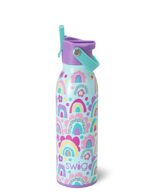 Rainglow 16oz Flip + Sip Bottle