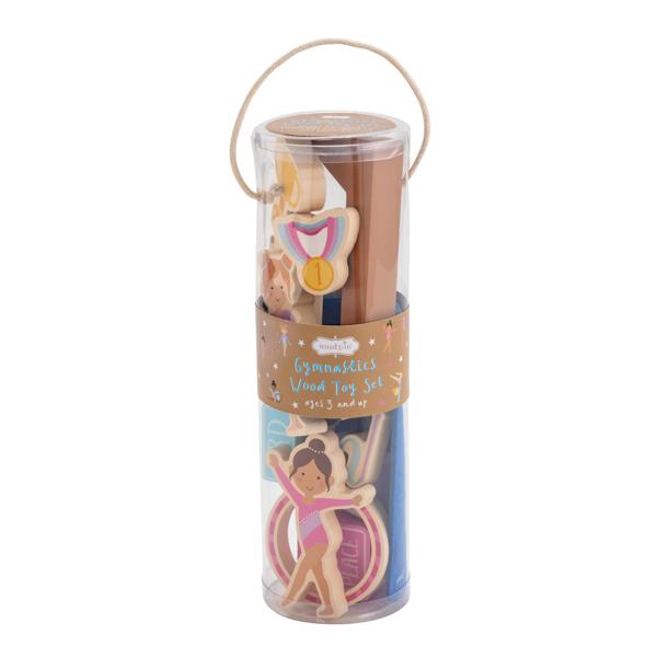 Gymnastics Wood Toy Set