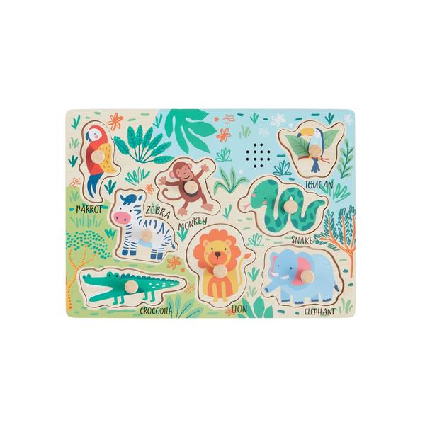 Safari Sound Wood Puzzle
