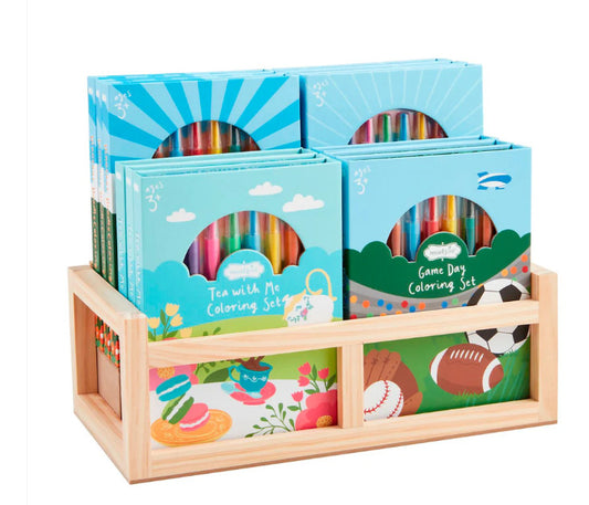 Tea With Me Coloring Set