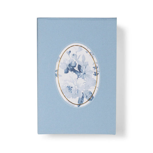 Fleur Blue Petite Notepad