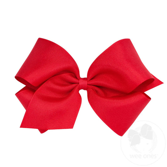 King Grosgrain Bow, Red