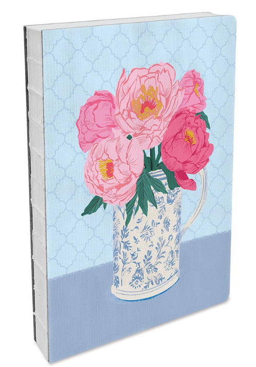 Bouquet on Blue Deconstructed Journal