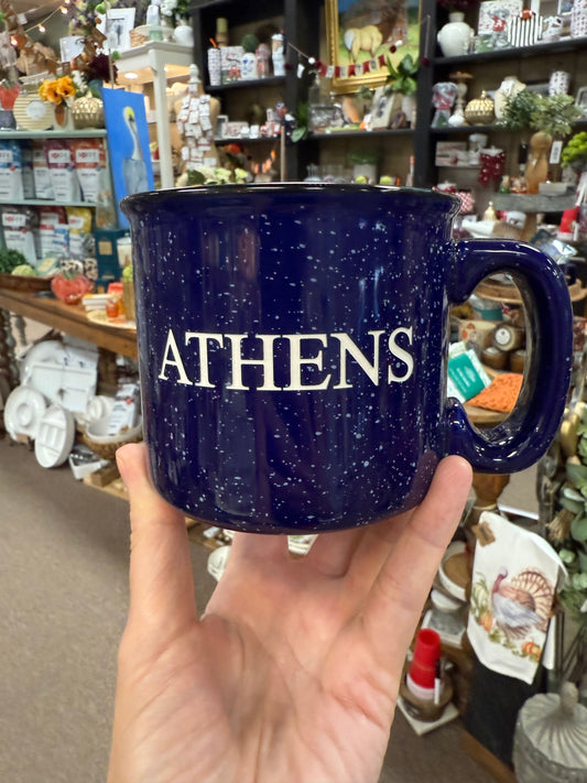 Cobalt Athens Camp Mug