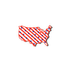 Mini Attachment Stars and Stripes