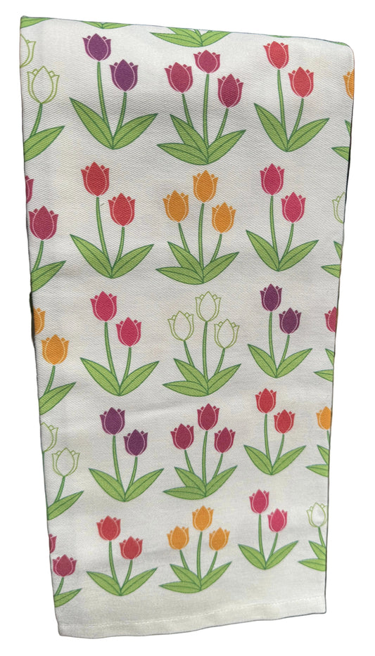 Hand Towel, Tulips