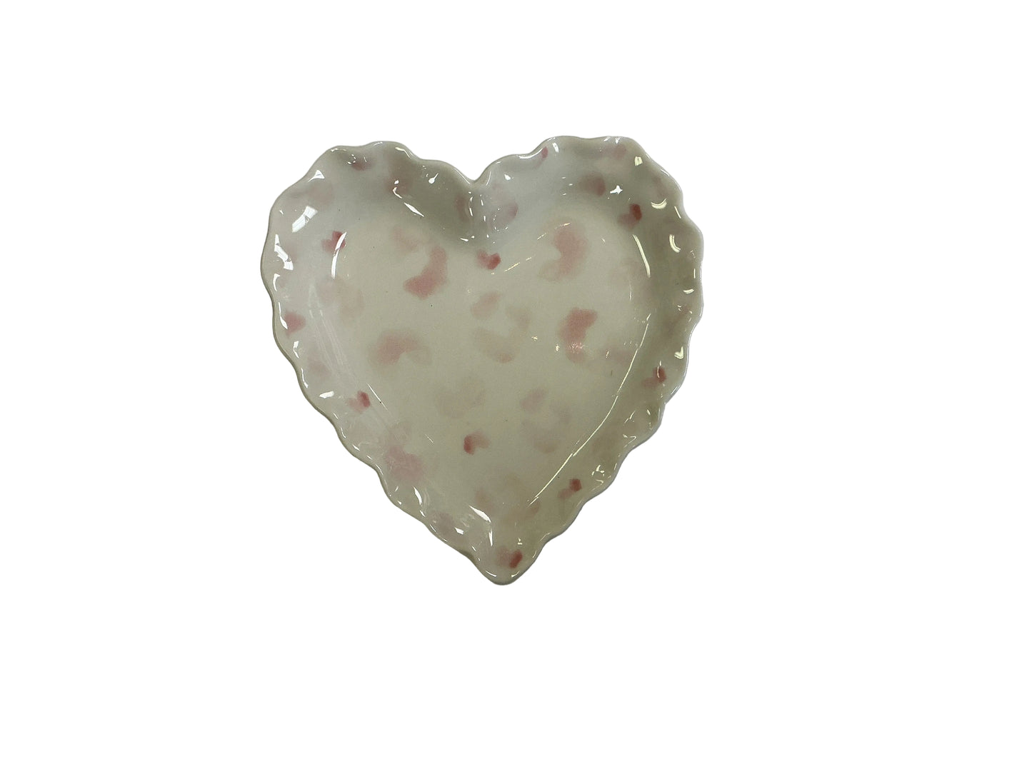 Pink Leopard Tidbit Plate
