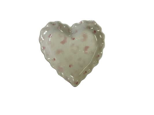 Pink Leopard Tidbit Plate