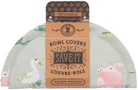 Bowl Cover Set of 2, Farmhouse