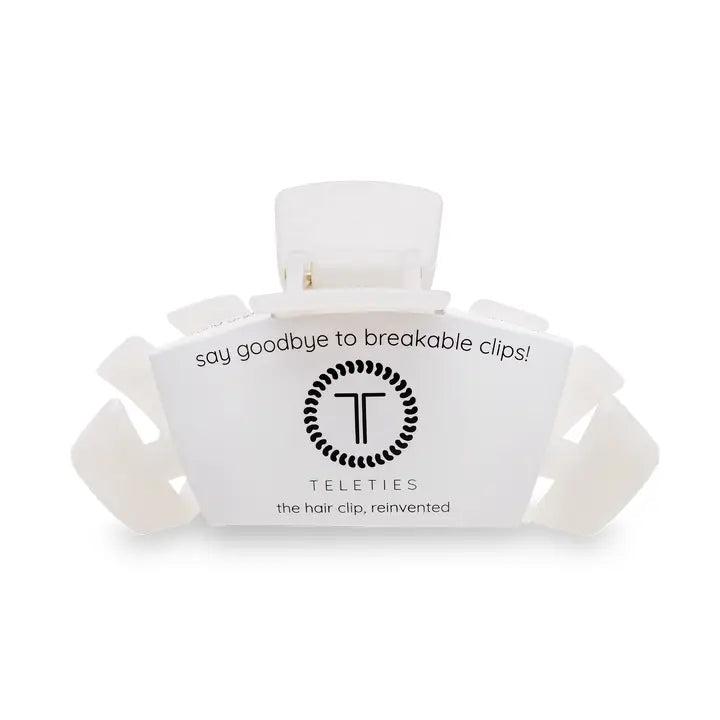 Coconut White Classic Clip Large