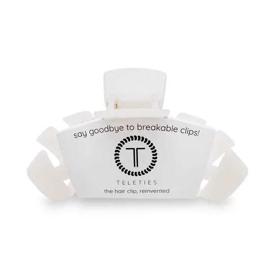 Coconut White Classic Clip Large