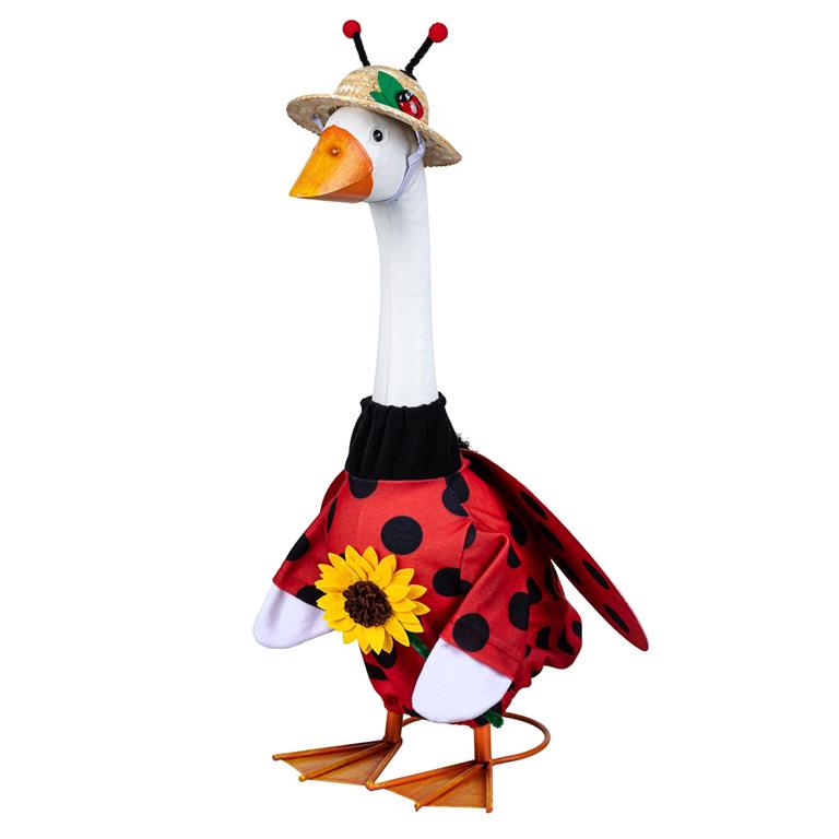 Porch Goose Outfit, Ladybug