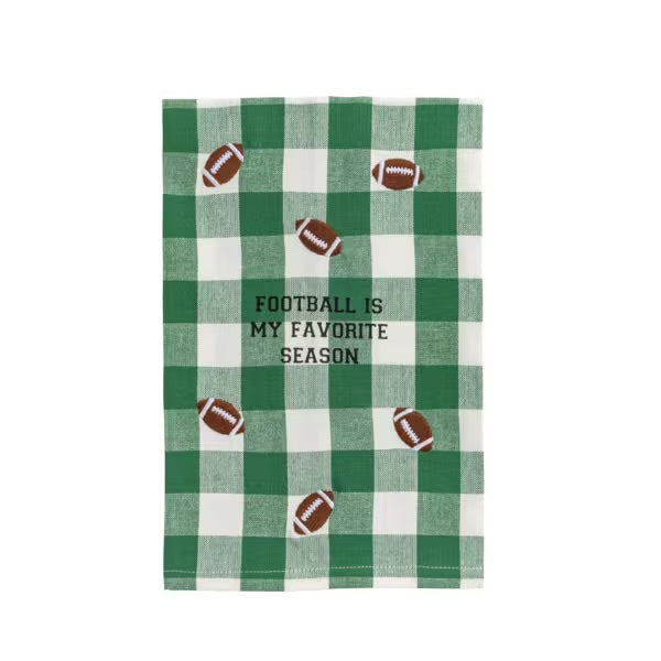 Football Fave Embroidered Towel