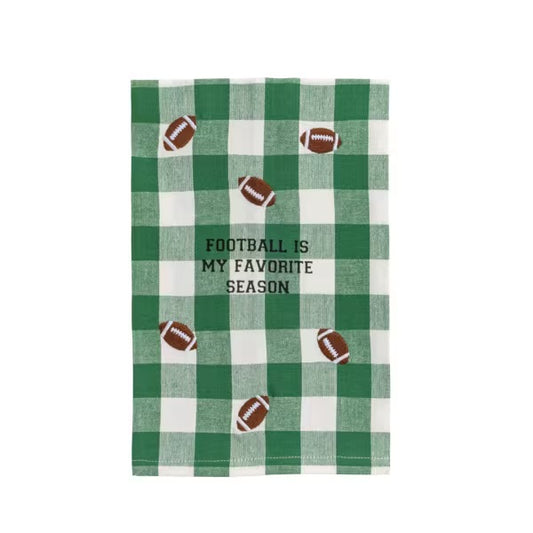Football Fave Embroidered Towel