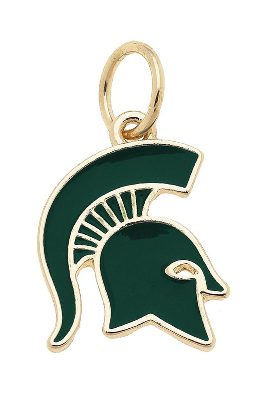 Michigan State Spartans Enamel Logo Charm