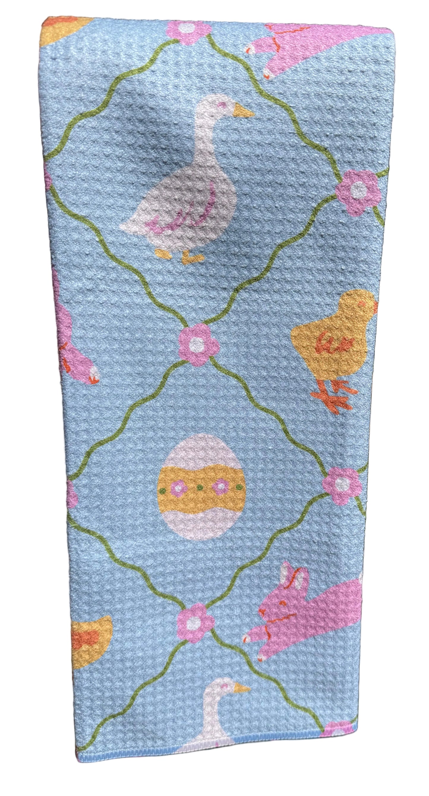 Easter Critters Tea Towel