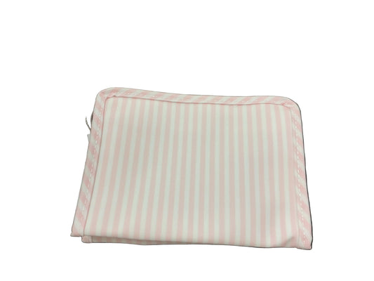 Roadie Small Zip Pouch, Pimlico Stripe Pink