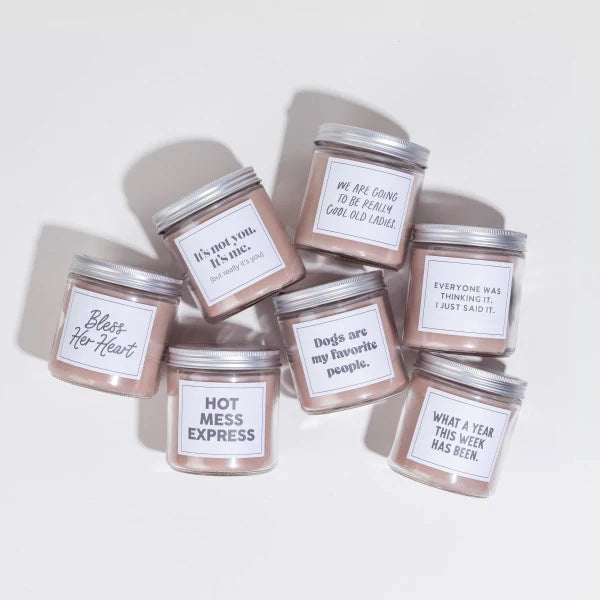 Snarky Sentiment Candle, Cool Old Ladies