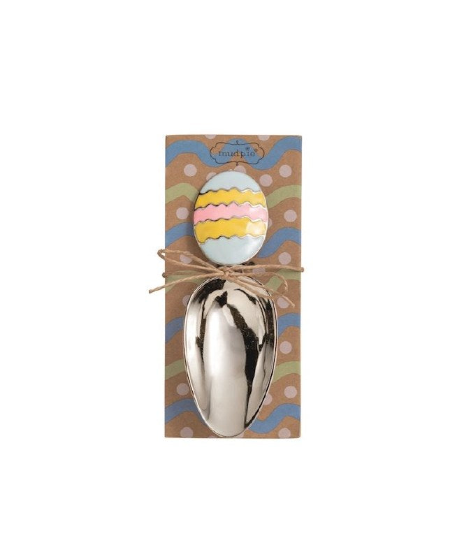 Easter Candy Scoop, Metal Egg