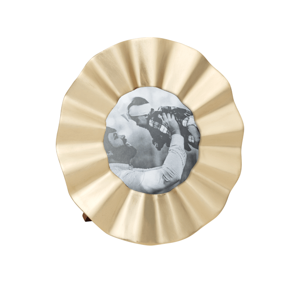 Round Mini Brass Frame