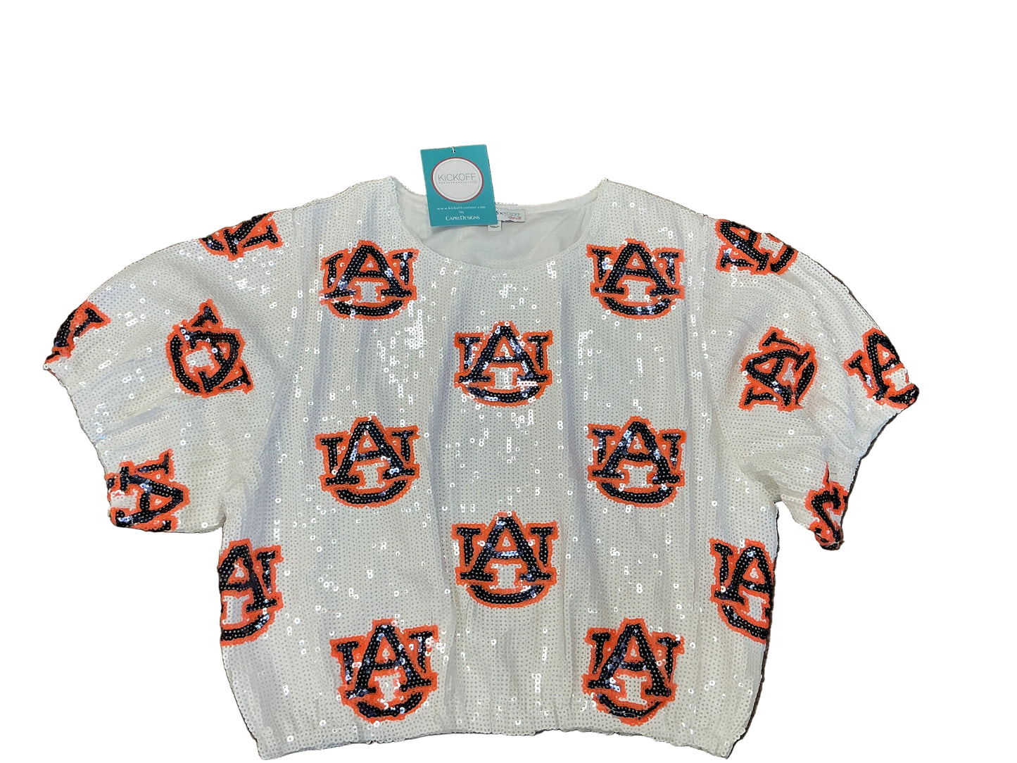Full Sequin Top, Auburn University Large